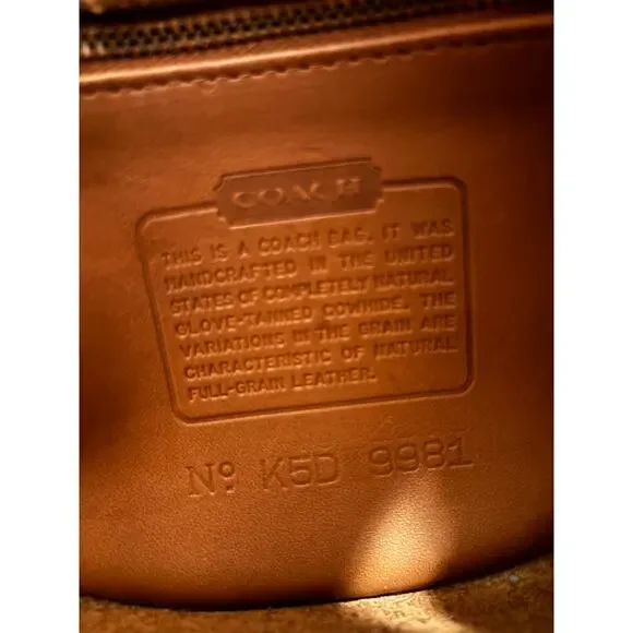 Beautifully Restored Coach Watson Crossbody – Mahogany - Picture 2 of 9